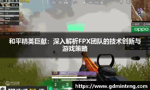 和平精英巨献：深入解析FPX团队的技术创新与游戏策略