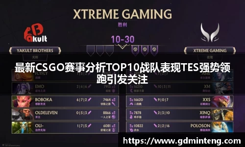 最新CSGO赛事分析TOP10战队表现TES强势领跑引发关注